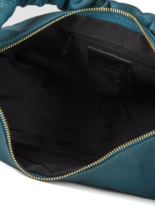 Giulia Monti Schultertasche Dunkles Teal - Image 4