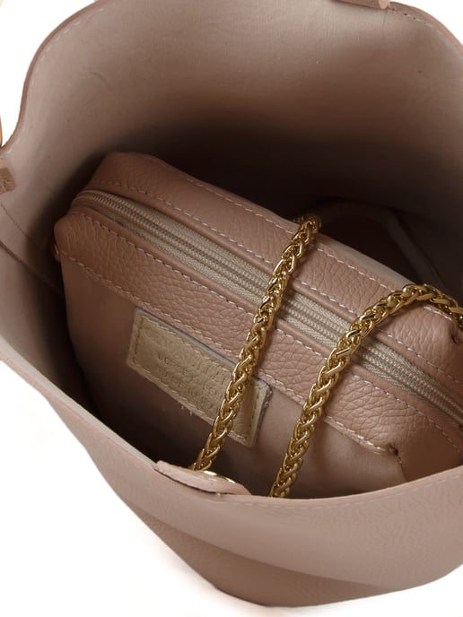 Giulia Monti Schultertasche Nude - Image 4