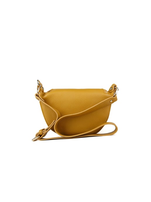 Giulia Monti Schultertasche Senfgelb - Image 3