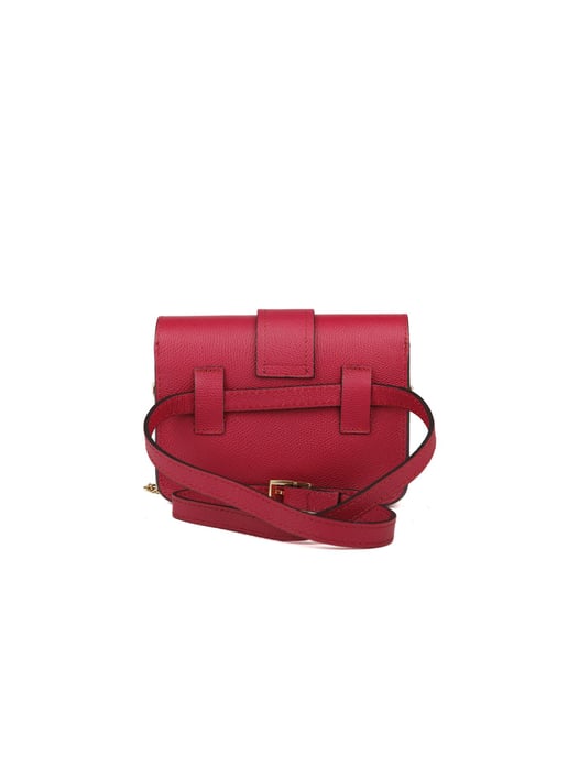 Giulia Monti Schultertasche/Gürteltasche Klassisches Rot - Image 3