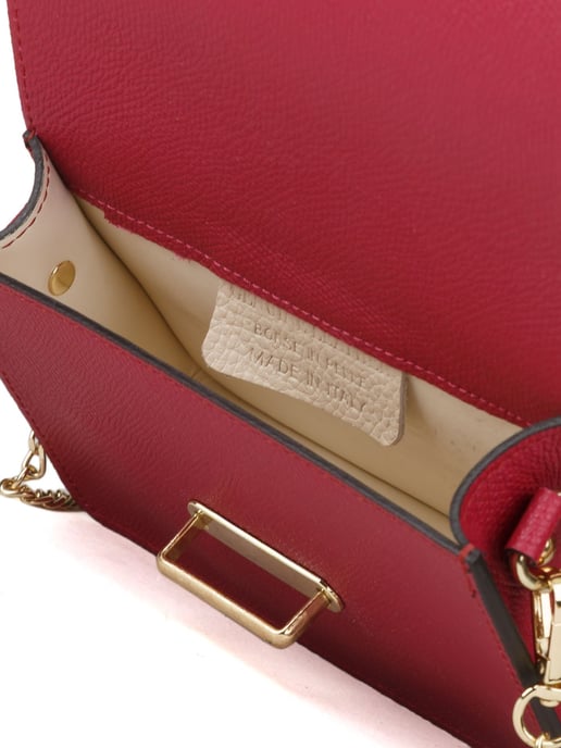 Giulia Monti Schultertasche/Gürteltasche Klassisches Rot - Image 4