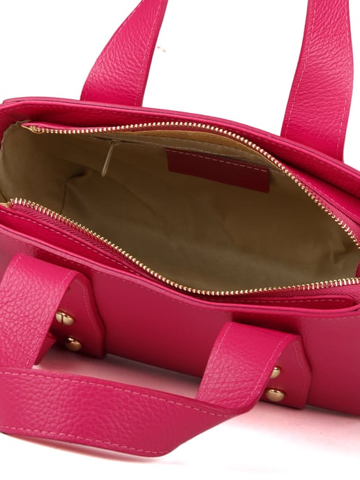Giulia Monti Schultertasche Fuxia - Image 4