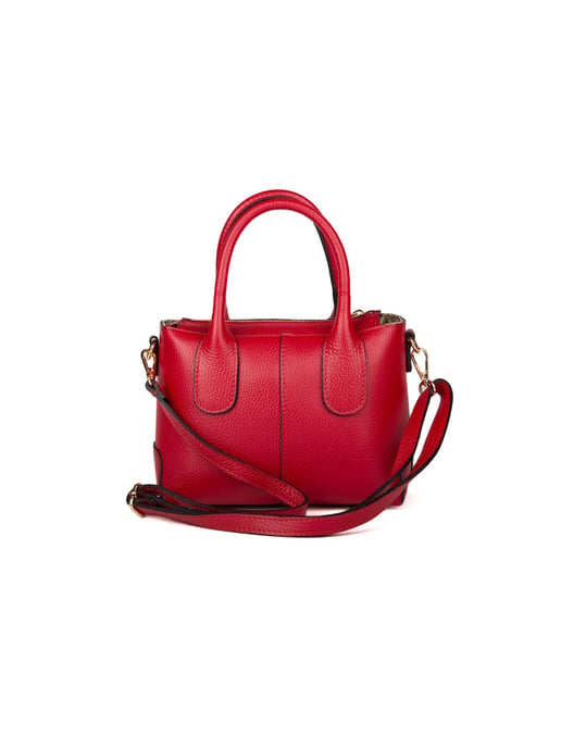 Giulia Monti Umhängetasche Crimson Rot - Image 3
