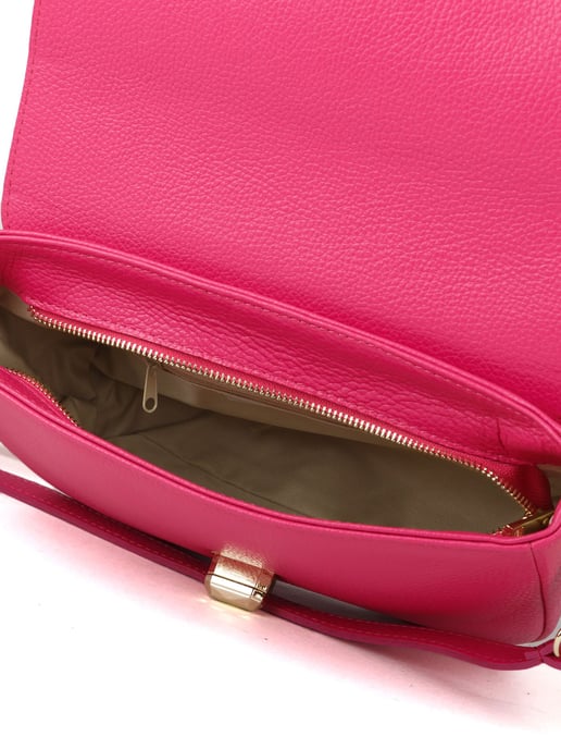 Giulia Monti Schultertasche Fuchsia - Image 4