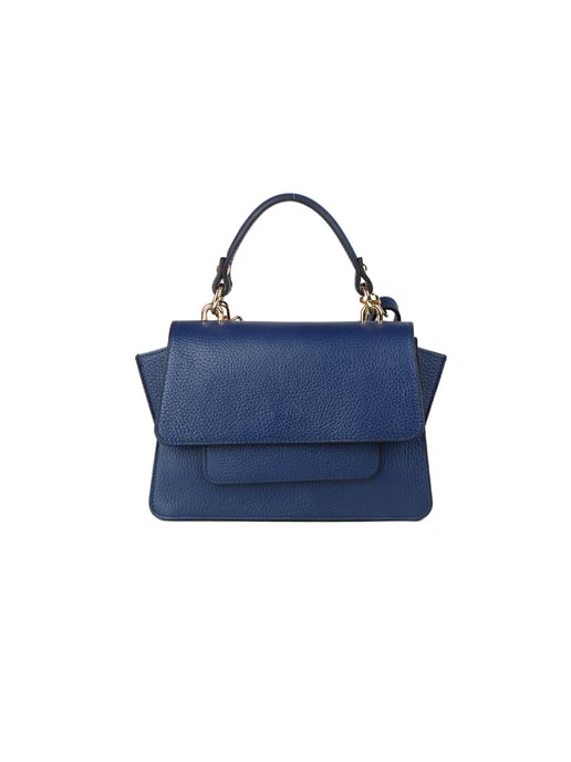 Giulia Monti Schultertasche Marineblau - Image 1