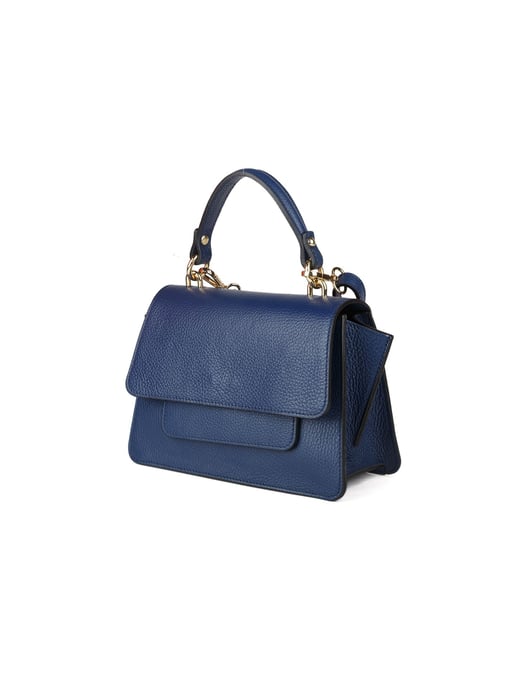 Giulia Monti Schultertasche Marineblau - Image 2