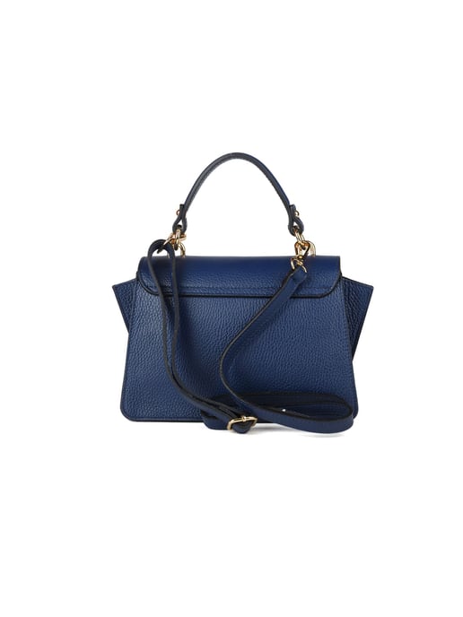 Giulia Monti Schultertasche Marineblau - Image 3