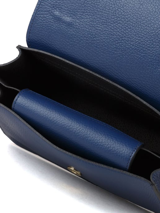 Giulia Monti Schultertasche Marineblau - Image 4