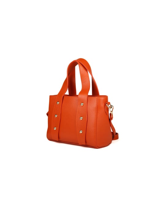 Giulia Monti Schultertasche - Orange - Image 2