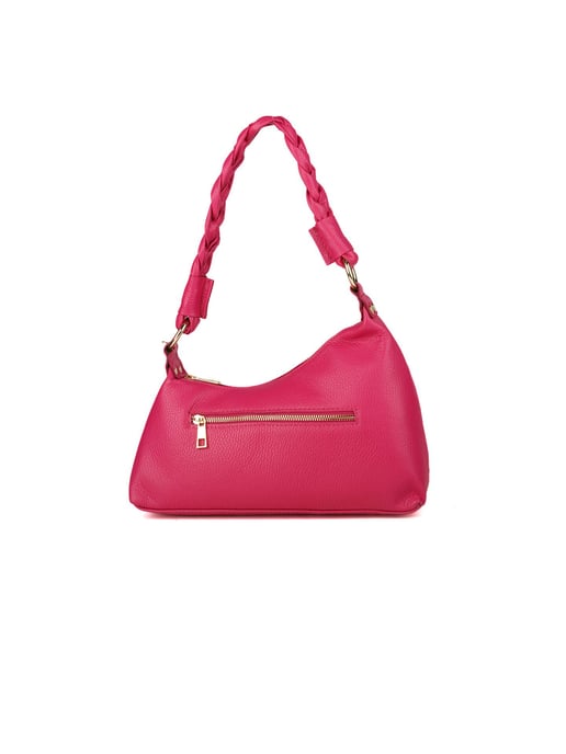 Giulia Monti Schultertasche Fuchsia - Image 3