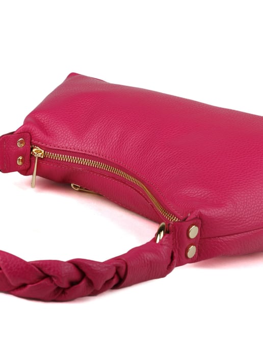 Giulia Monti Schultertasche Fuchsia - Image 4
