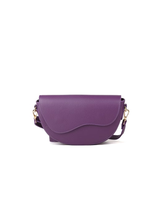 Giulia Monti Schultertasche Violett - Image 1