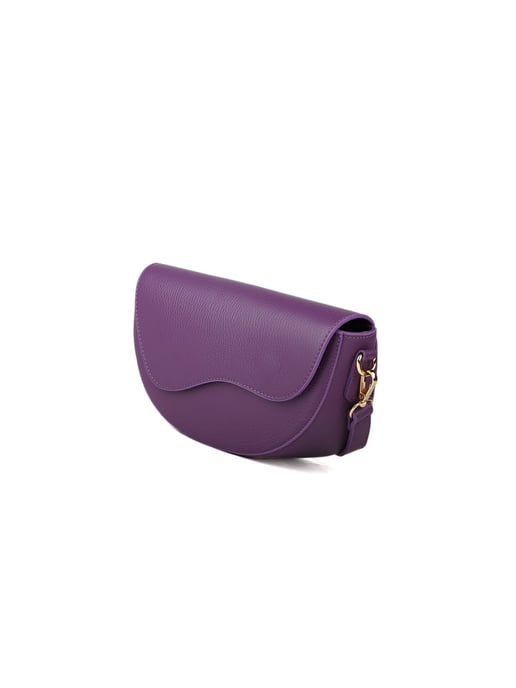 Giulia Monti Schultertasche Violett - Image 2
