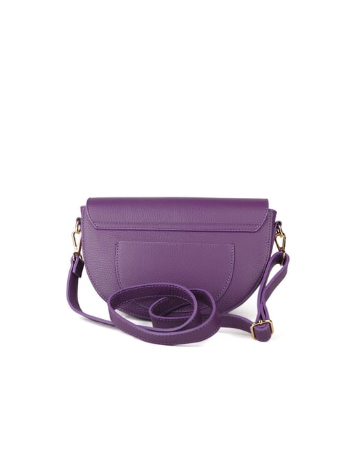 Giulia Monti Schultertasche Violett - Image 3