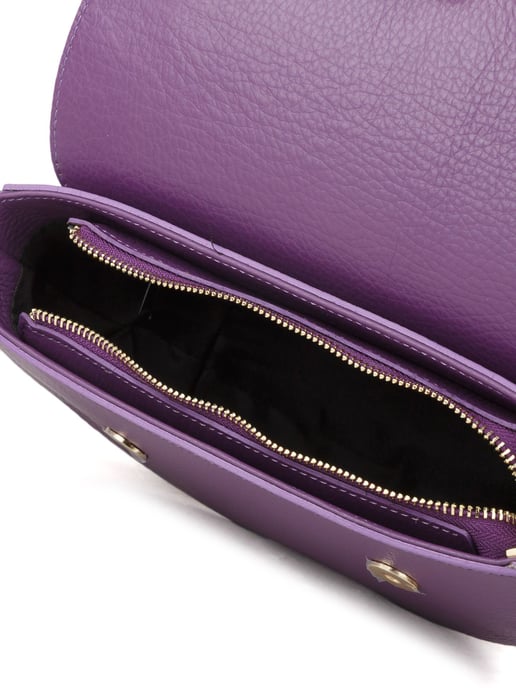 Giulia Monti Schultertasche Violett - Image 4
