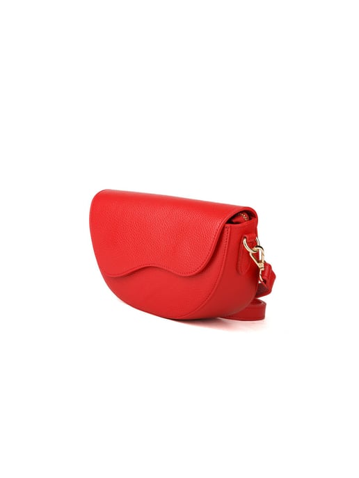 Giulia Monti Schultertasche Klassisches Rot - Image 2