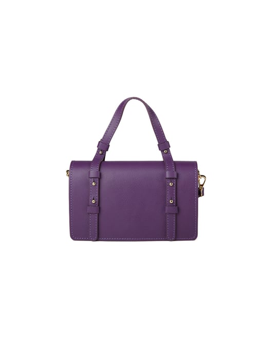 Giulia Monti Schultertasche Violett - Image 1