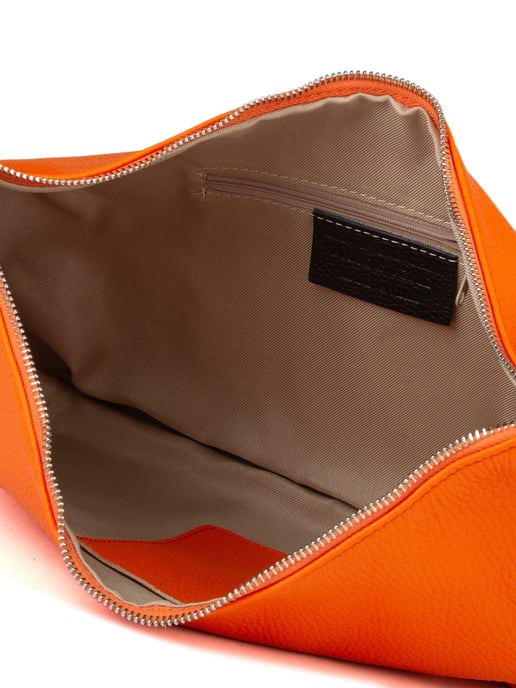 Giulia Monti Schultertasche Orange - Image 4