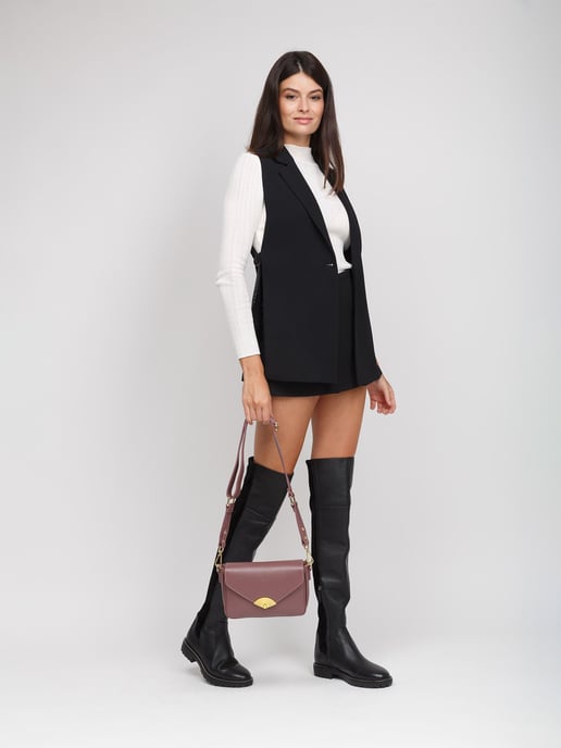 Giulia Monti Schultertasche Rose Antik - Image 5
