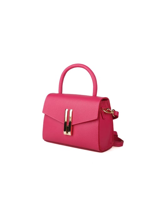 Giulia Monti Schultertasche Fuchsia - Image 2