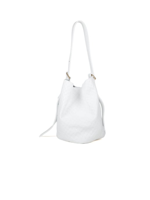Giulia Monti Schultertasche Weiß - Image 3