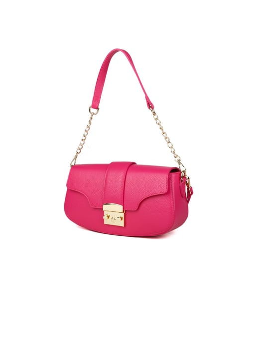 Giulia Monti Schultertasche Fuxia - Image 2
