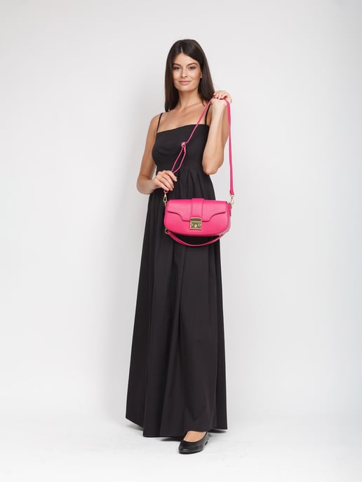 Giulia Monti Schultertasche Fuxia - Image 5
