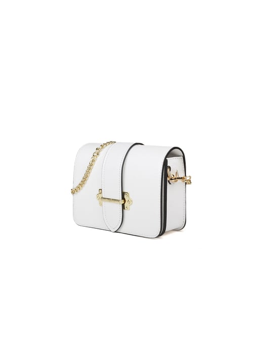 Giulia Monti Schultertasche/Taschenbauch Weiß - Image 2