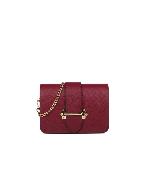 Giulia Monti Schultertasche/Taillentasche Burgunderrot - Image 1