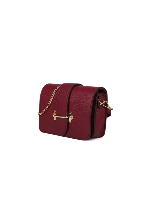 Giulia Monti Schultertasche/Taillentasche Burgunderrot - Image 2