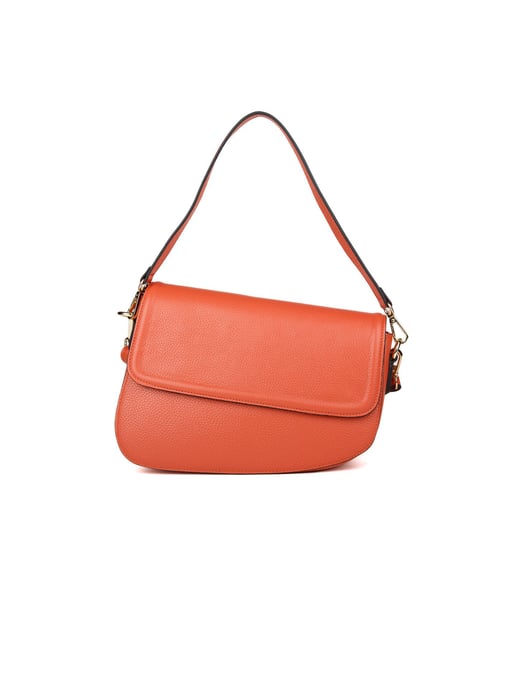 Giulia Monti Schultertasche Terrakotta - Image 1