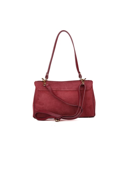 Giulia Monti Schultertasche Burgund - Image 3