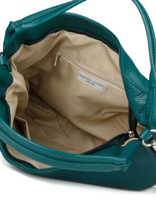 Giulia Monti Schultertasche Meergrün - Image 4