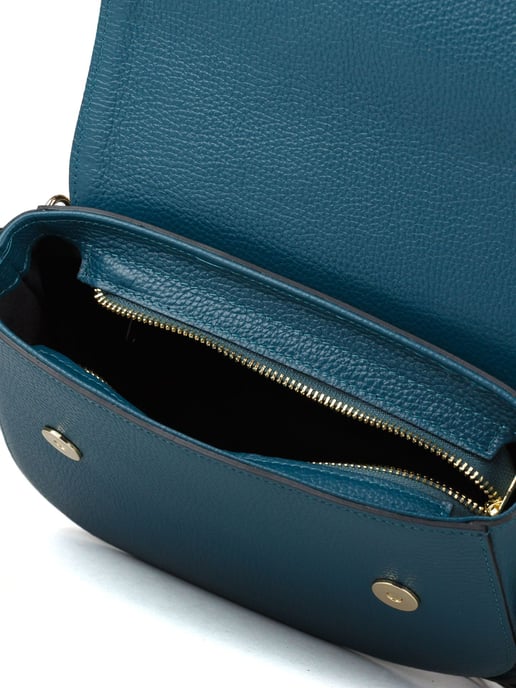 Giulia Monti Schultertasche Dunkelpetrol - Image 4