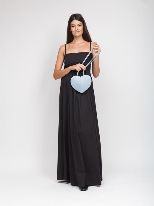 Giulia Monti Schultertasche Himmelblau - Image 4