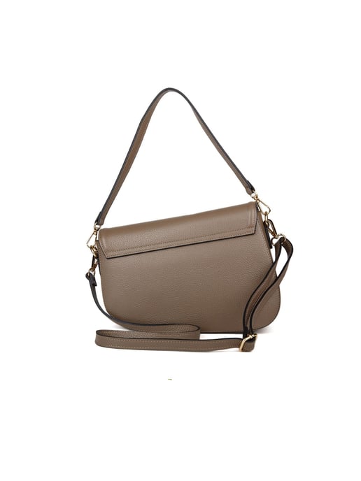 Giulia Monti Schultertasche Taupe - Image 3