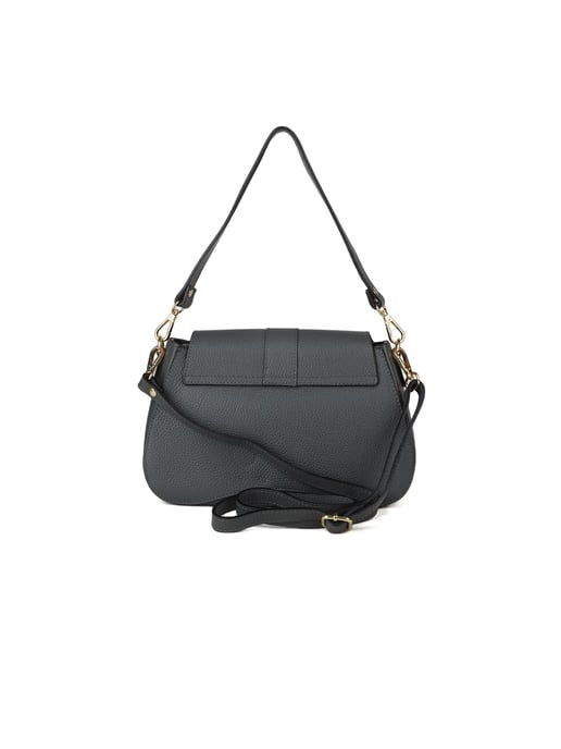 Giulia Monti Schultertasche Dunkelgrau - Image 3
