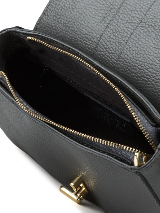 Giulia Monti Schultertasche Dunkelgrau - Image 4