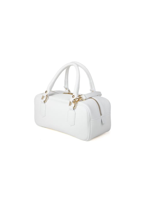 Giulia Monti Schultertasche Weiß - Image 2
