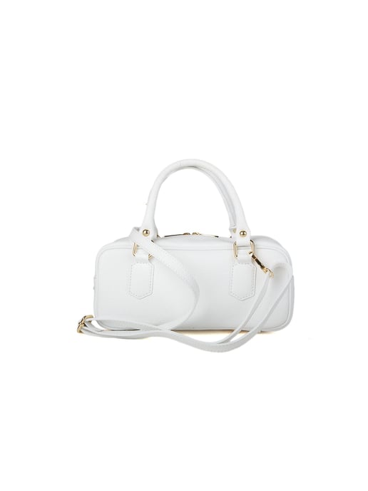 Giulia Monti Schultertasche Weiß - Image 3