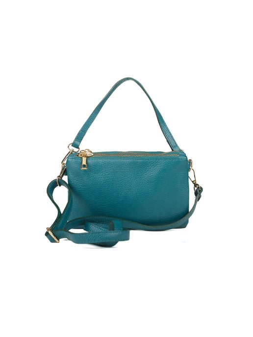 Giulia Monti Schultertasche Meergrün - Image 3