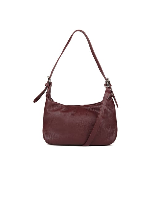 Giulia Monti Schultertasche Bordeaux - Image 1