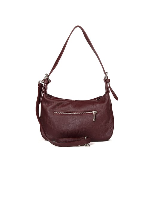 Giulia Monti Schultertasche Bordeaux - Image 3