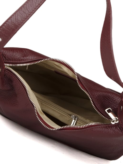 Giulia Monti Schultertasche Bordeaux - Image 4