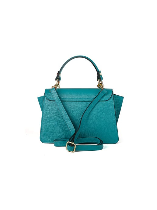 Giulia Monti Schultertasche Türkis - Image 3