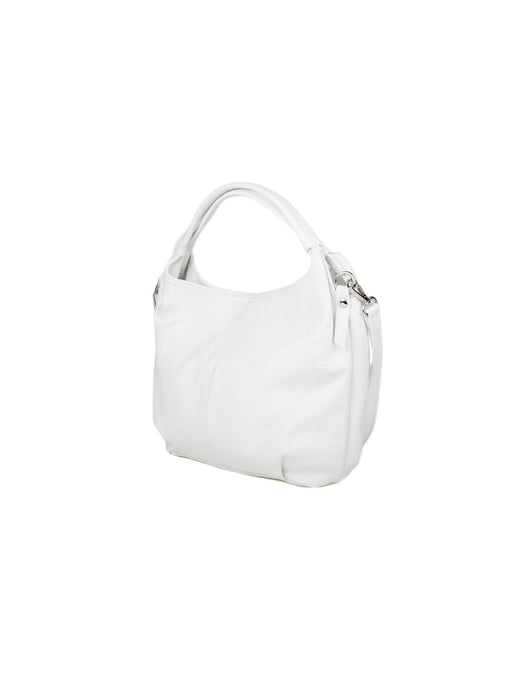 Giulia Monti Schultertasche Weiß - Image 2