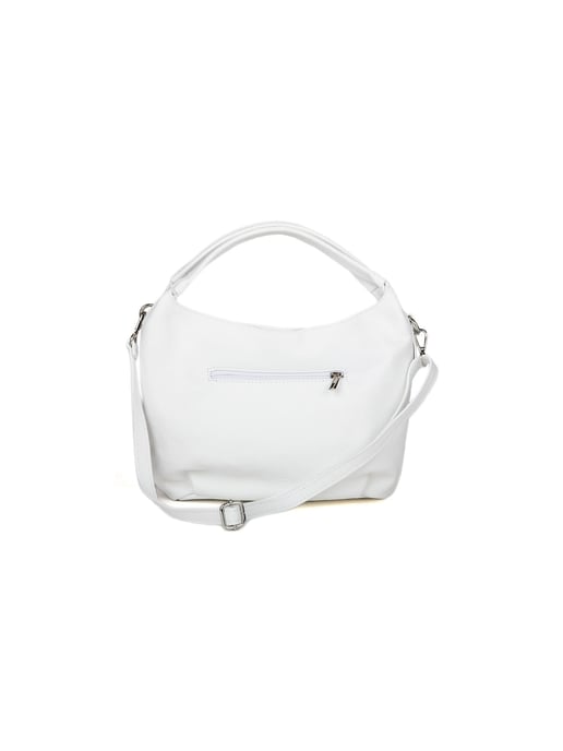 Giulia Monti Schultertasche Weiß - Image 3