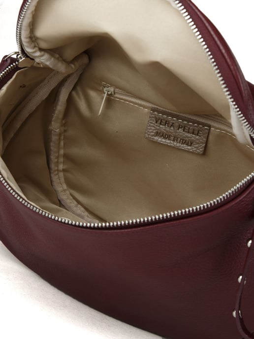 Giulia Monti Schultertasche Burgundy - Image 4
