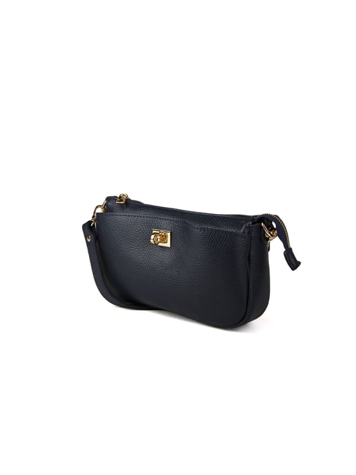 Giulia Monti Schultertasche Marineblau - Image 2