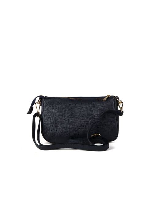 Giulia Monti Schultertasche Marineblau - Image 3